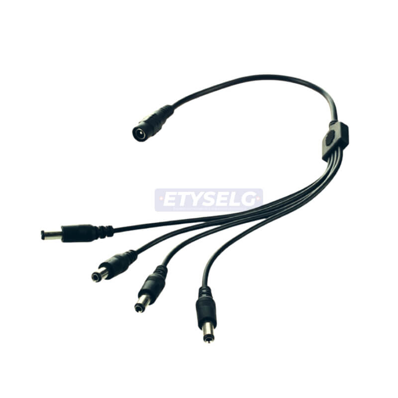 Cable divisor de voltaje 1 entrada 4 salidas