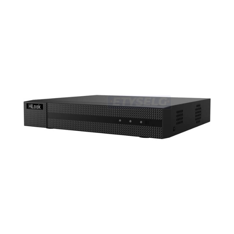 DVR HiLook 16 canales análogo 1080p con IA, compatible con audio coaxitron