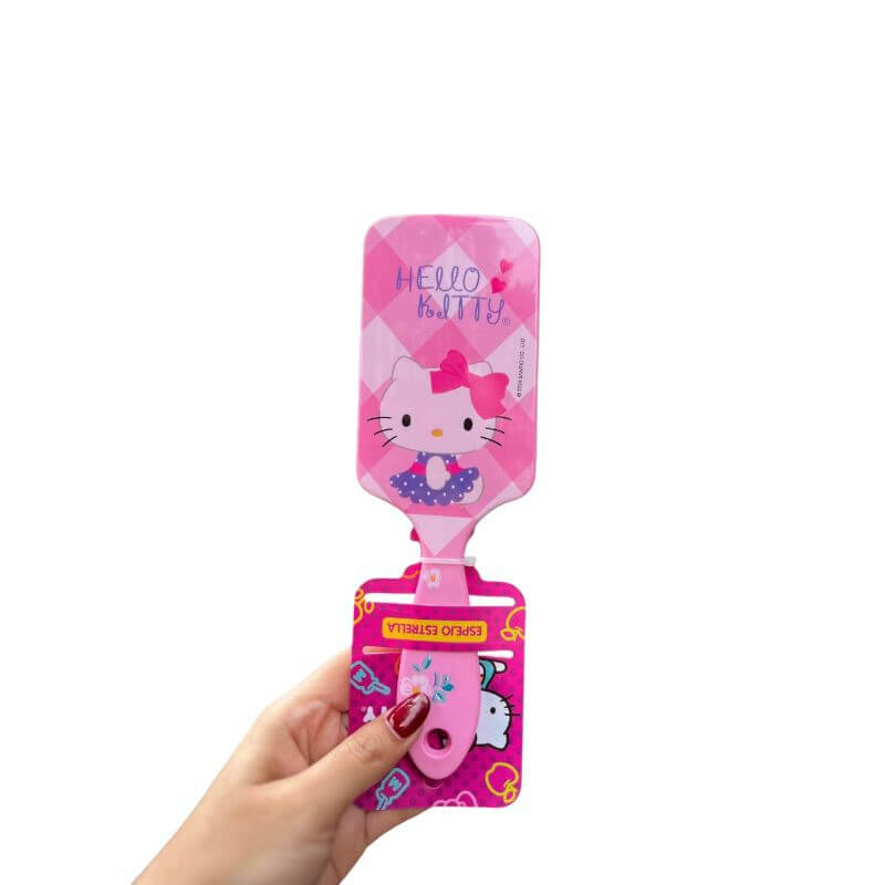 PEINE CUADRADO HELLO KITTY