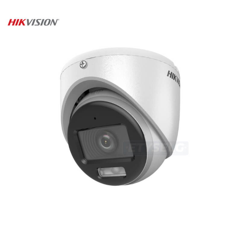 Cámara domo metalica 1080p Colorvu Híbrida | Hikvision