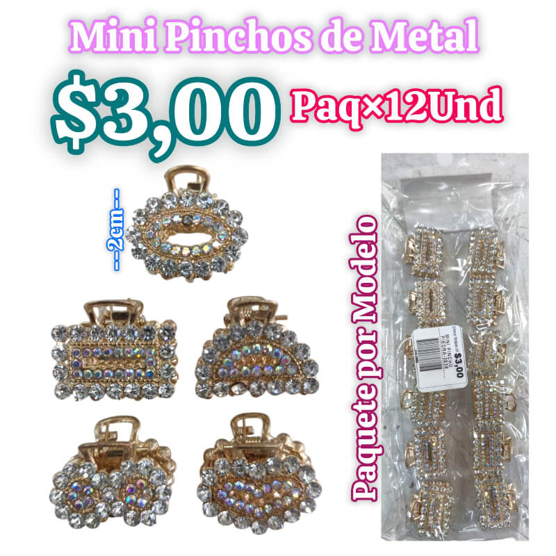 MINI PINCHO DE METAL