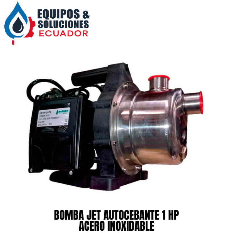 Bomba de Agua Jet Autocebante de Acero Inoxidable