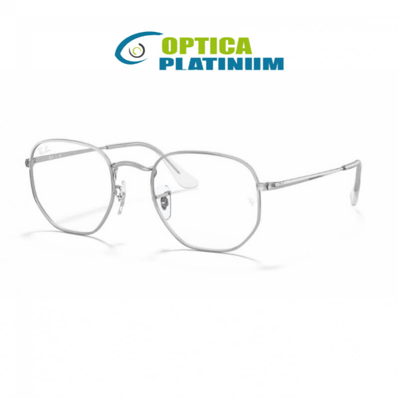Ray-Ban RB6448 2501 | Estilo Hexagonal Metálico Clásico – Elegancia y Personalidad