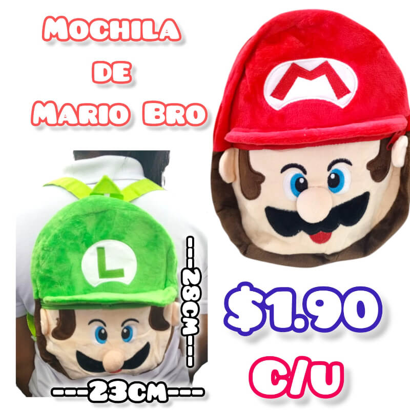 MOCHILA DE MARIO BRO