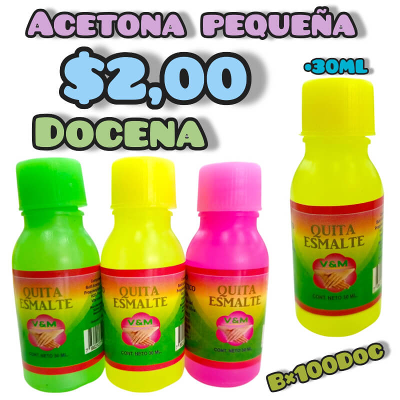 ACETONA PEQUEÑA VALM