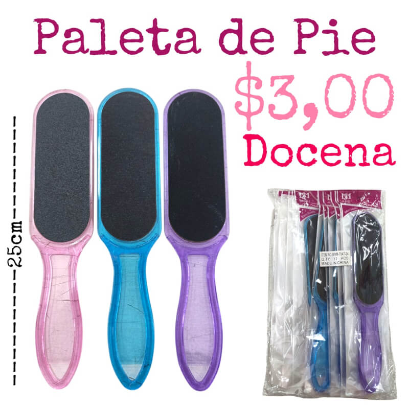 PALETA DE PIE