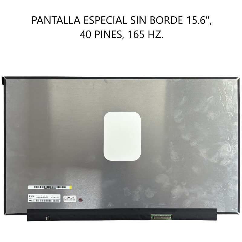 PANTALLA ESPECIAL SIN BORDE 15.6 40P 165 HZ NV156FHM-N40 V2.0