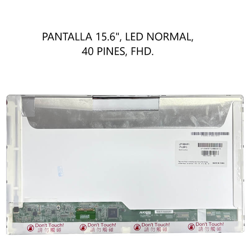 PANTALLA 15.6 LED NORMAL 40PIN FHD