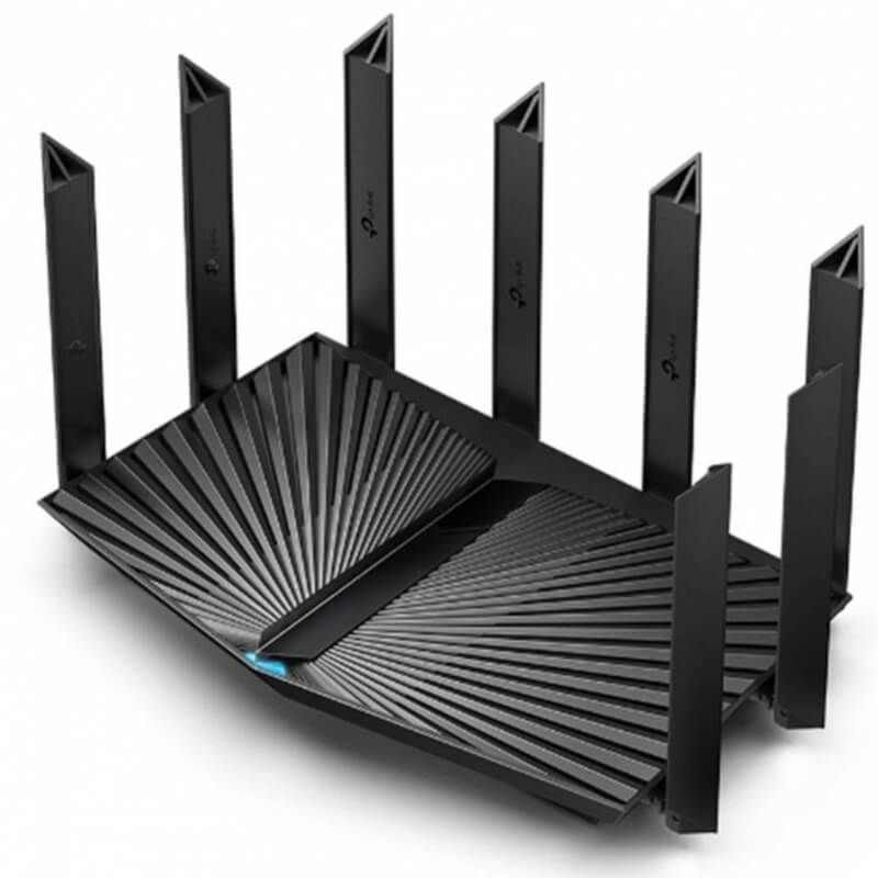 Router Wi-Fi 6 AX6000 con puerto 2.5G, USB 3.0 y 8 antenas | Potencia Total para Seguridad y Conectividad