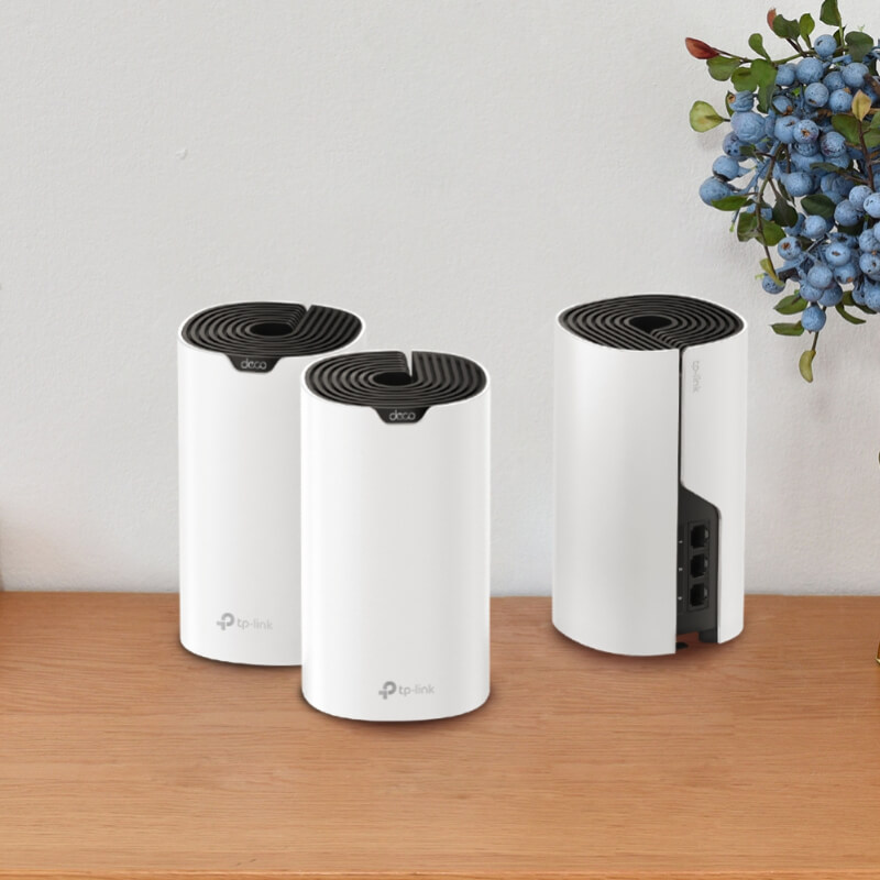 Sistema Wi-Fi de Malla AC1900 | MU-MIMO | 3 Puertos Gigabit por Unidad | Control Parental Avanzado | Cobertura Inteligente para Todo el Hogar