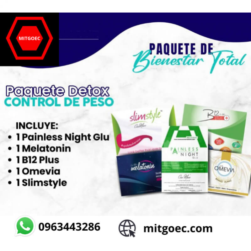 Paquete Bienestar Total - Detox Control de Peso