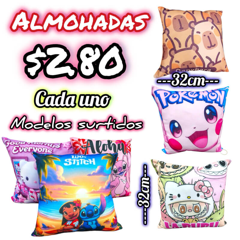 ALMOHADA DE PERSONAJES