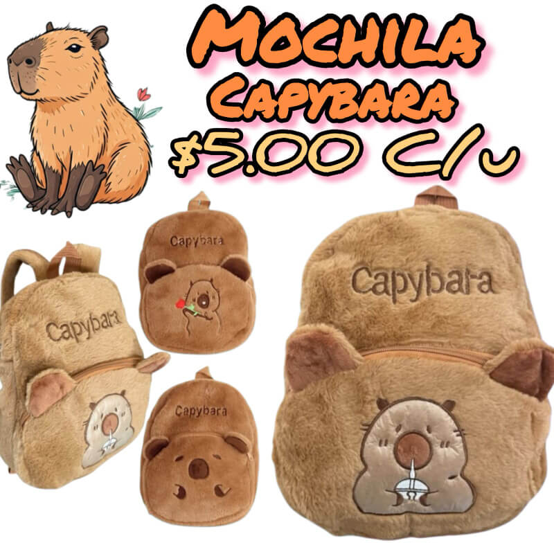 MOCHILA CAPYBARA