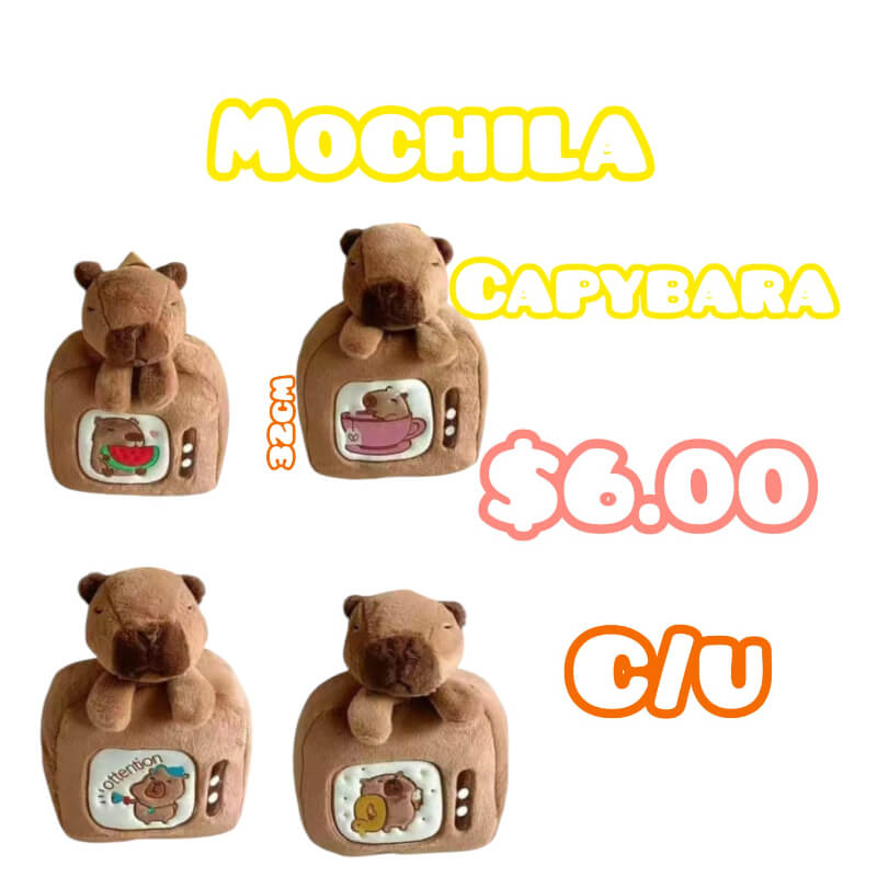 MOCHILA CAPYBARA