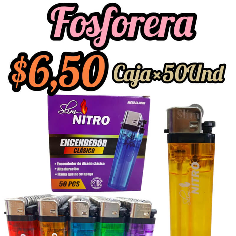 FOSFORERA NITRO CAJA X 5O UND