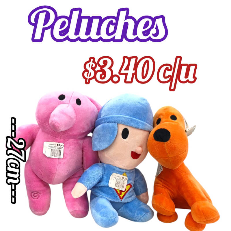 PELUCHES SURTIDOS