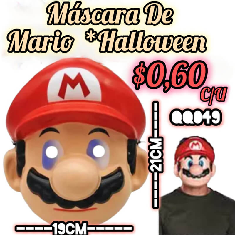 MÁSCARA DE MARIO BROO