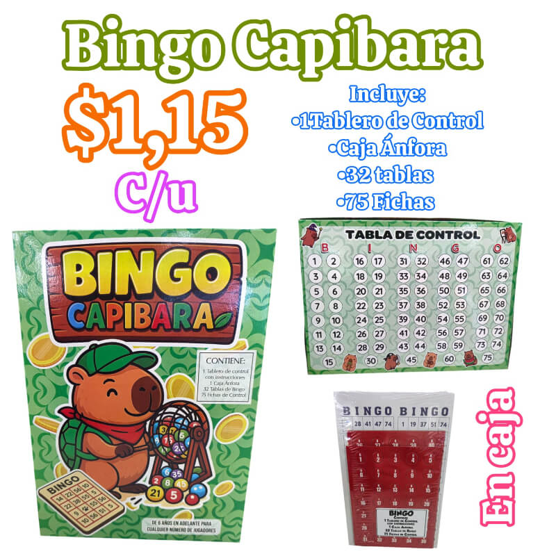 BINGO CAPIBARA