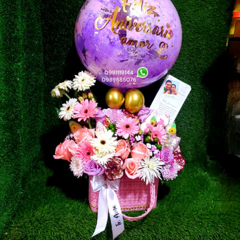 Chanel Flower con Fresas Aniversario