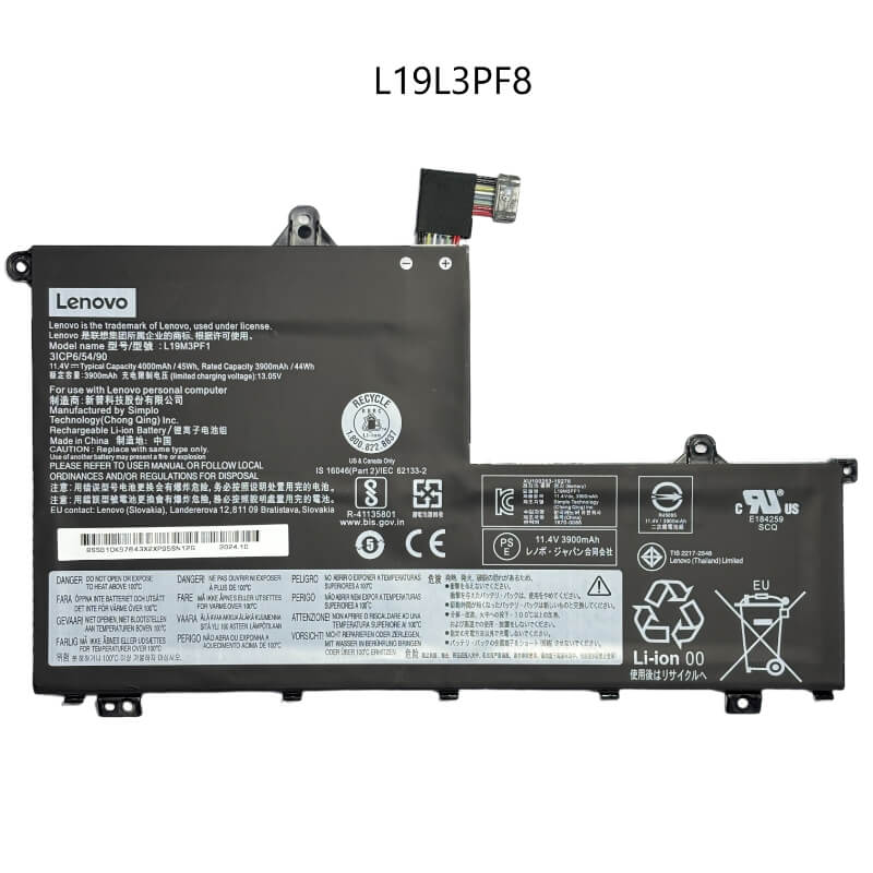 BATERIA ORIGINAL LENOVO L19L3PF8