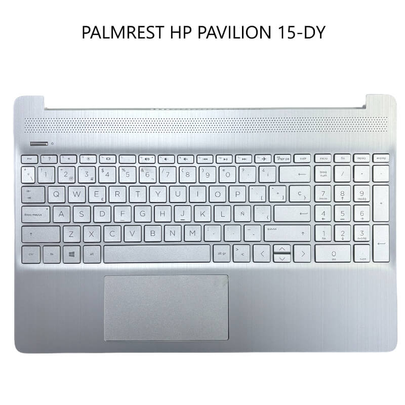 PALMREST HP PAVILION 15-DY SILVER CON TECLADO CON TOUCHPAD SPA