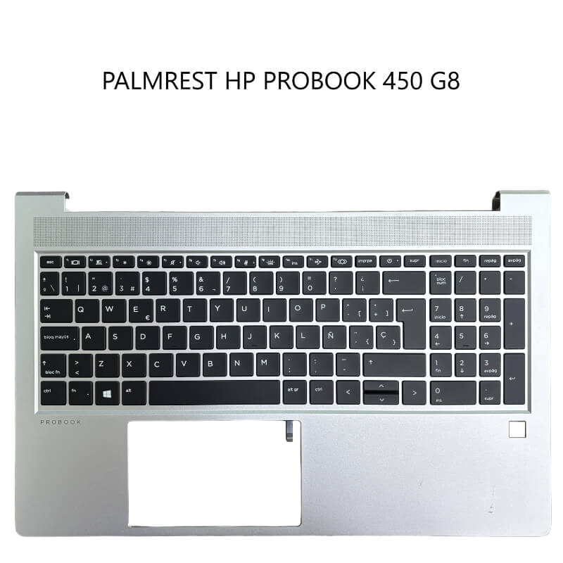 PALMREST HP PROBOOK 450 G8 CON TECLADO EN SPA CON LUZ