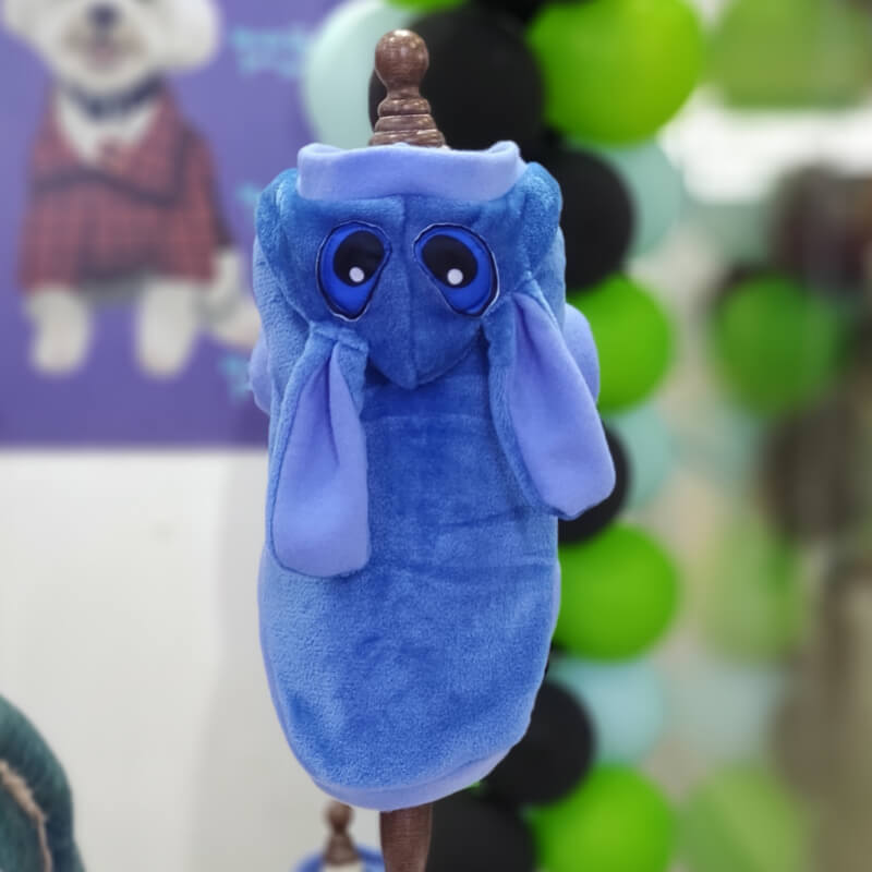 HOODIE STITCH PARA PERRITOS Y GATITOS UNISEX EN TALLA XXS