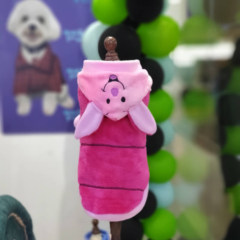 HOODIE PIGLET PARA PERRITOS Y GATITOS UNISEX EN TALLA M - L