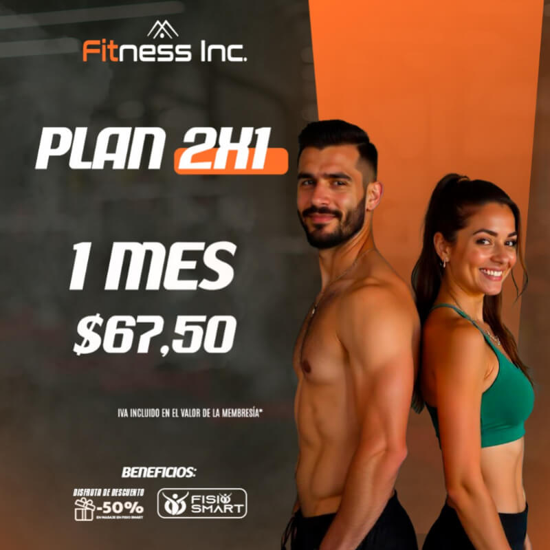 1 Mes - 2x1