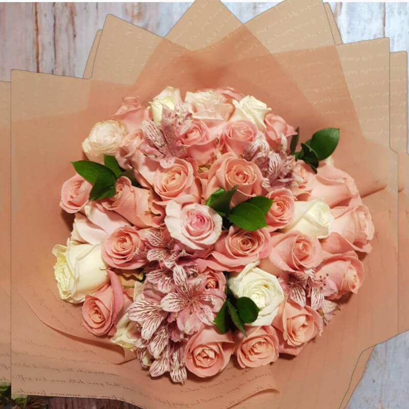 Ramo Dulce Ternura: Rosas y Alstroemerias en Ibarra