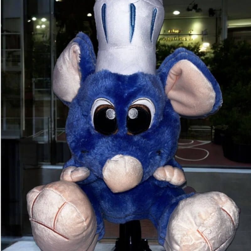 Chef Azul: Peluche Ratón Cocinero en Ibarra