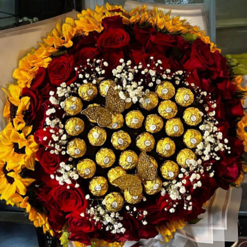 El Gran Tesoro: Rosas, Girasoles y Ferrero Rocher en Ibarra