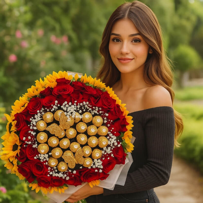 El Gran Tesoro: Rosas, Girasoles y Ferrero Rocher en Ibarra