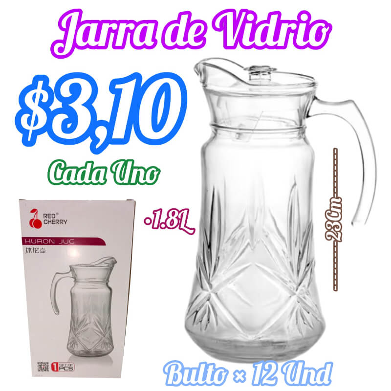 JARRA DE VIDRIO