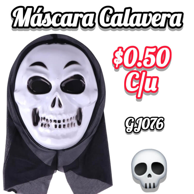 MÁSCARA CALAVERA