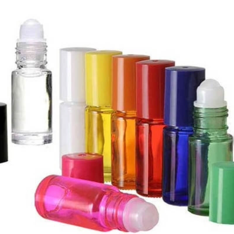 Envase Roll-On de Cristal