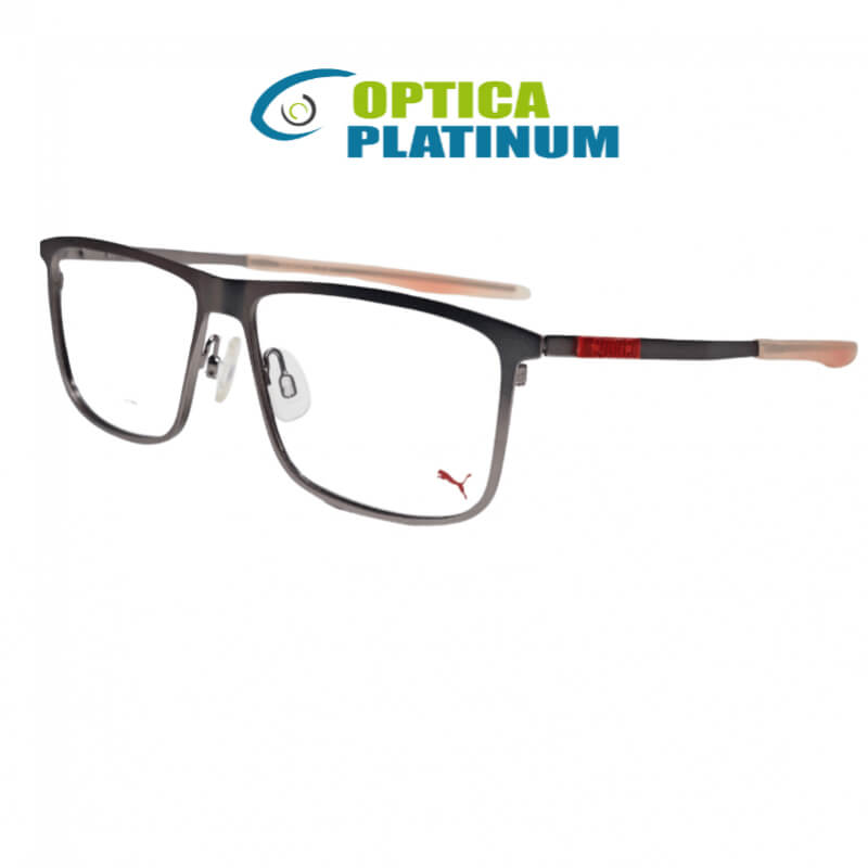 Armazón Puma PU0303O 003 Gunmetal: Robusto, Moderno y 100% Masculino
