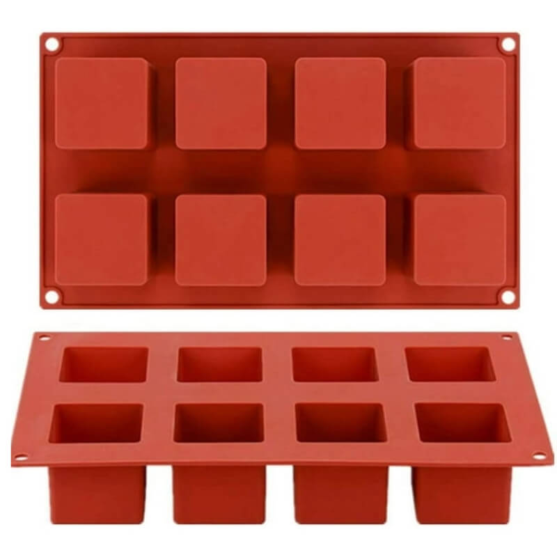 Molde Cuadrado 3D Zhivalor