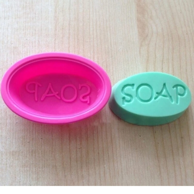Molde Silicona Jabón Artesanal SOAP