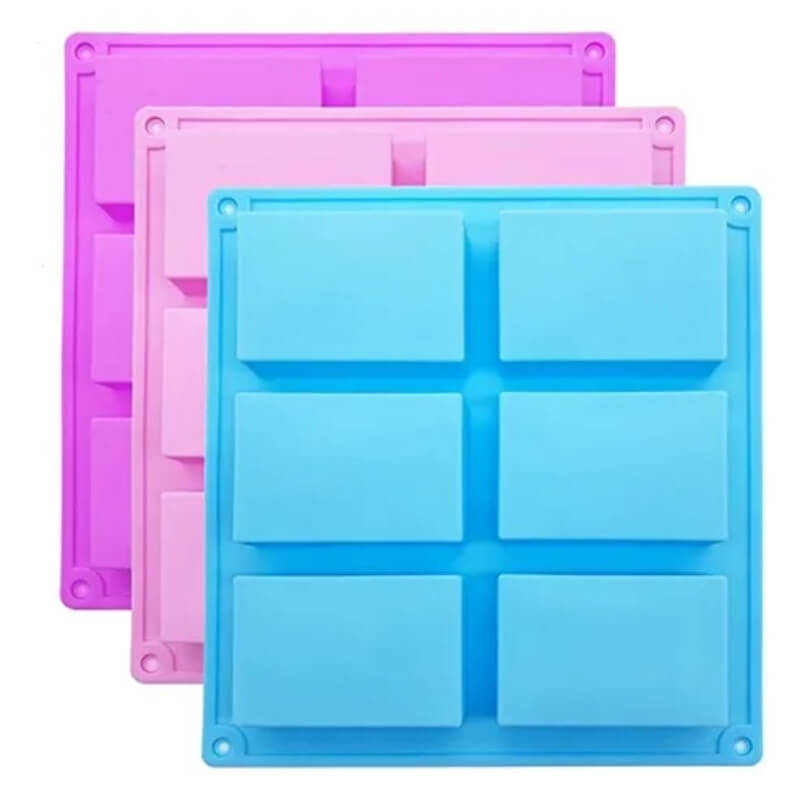 Molde Silicona Rectangular