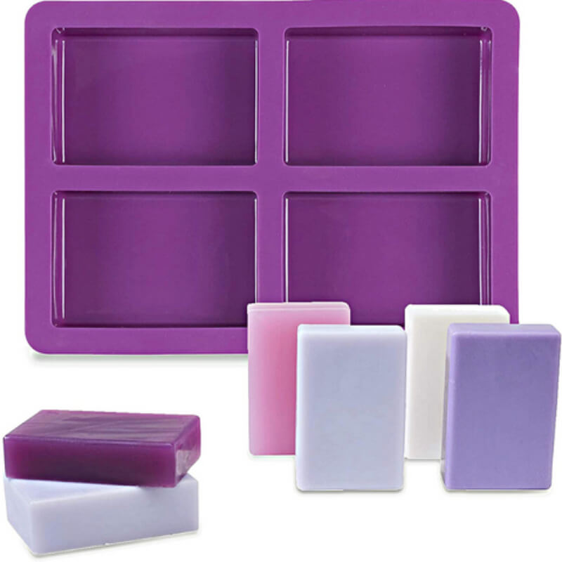 Molde Rectangular 4 Cavidades
