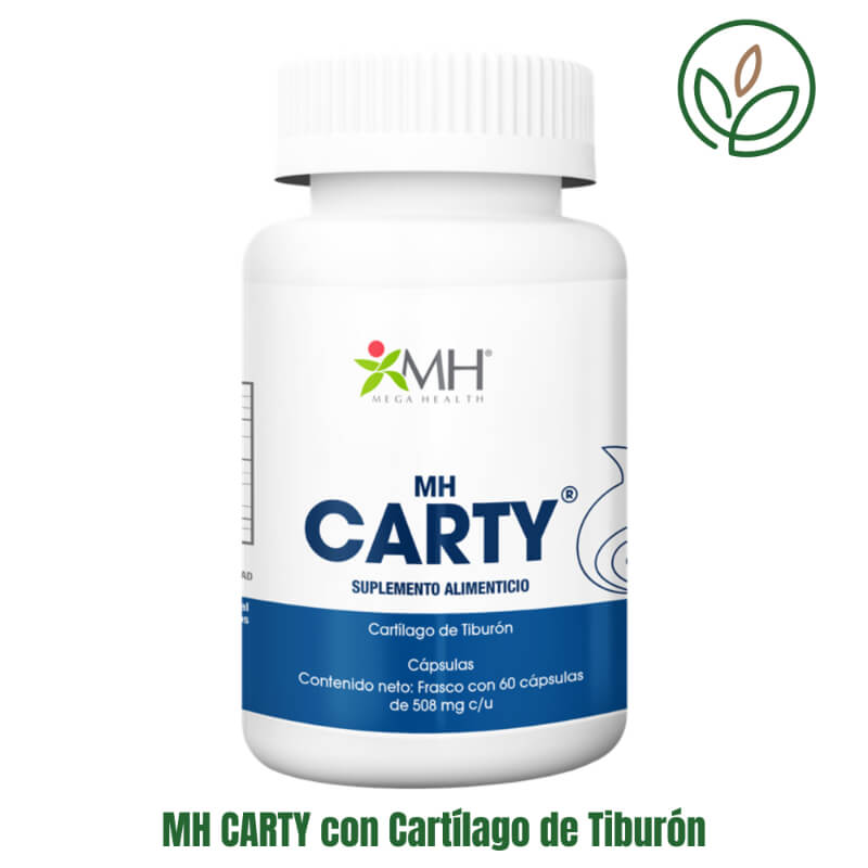 MH CARTY con Cartílago de Tiburón – Apoyo natural para articulaciones, movilidad y regeneración ósea