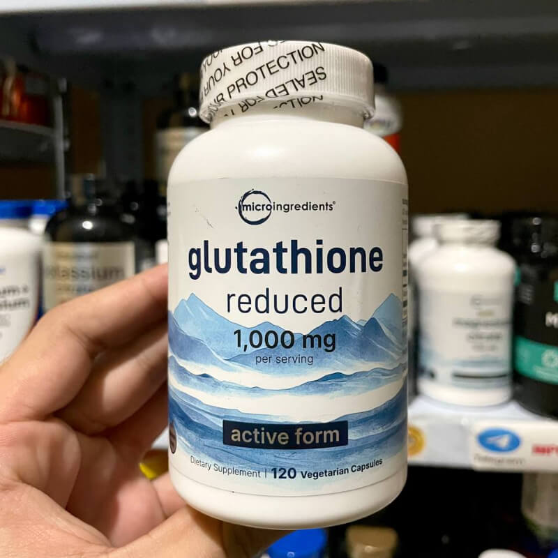 GLUTATHIONE 1000 MG REDUCED MICRO INGREDIENTS
