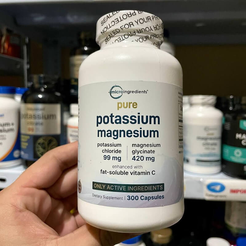 POTASO + MAGNESIO MICROINGREDIENTS