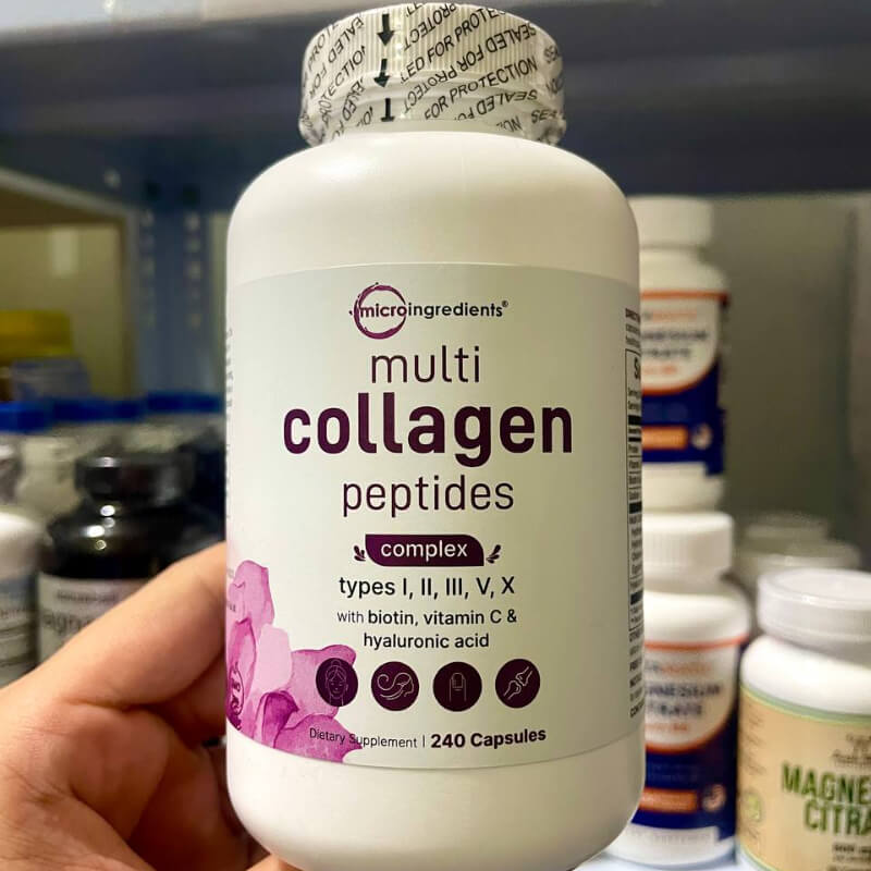 COLAGENO MICROINGREDIENTS 240CAPSULAS