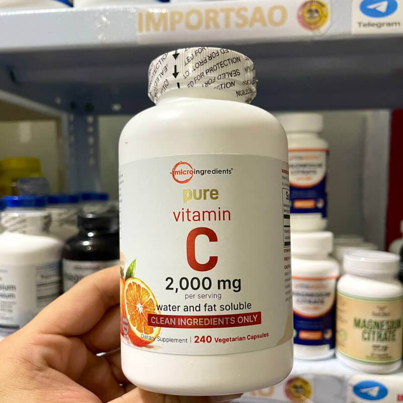 VITAMINA C MICROINGREDIENTS