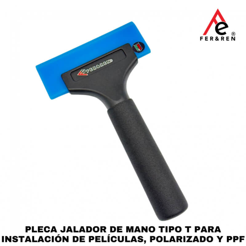 Pleca Jalador de Mano Tipo T para Instalación de Películas, Polarizado y PPF | Distribuidora FerRen