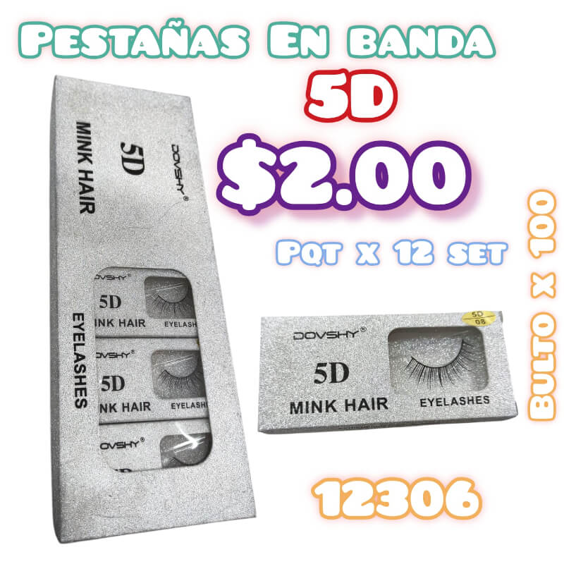 PESTAÑA EN BANDA 5 D