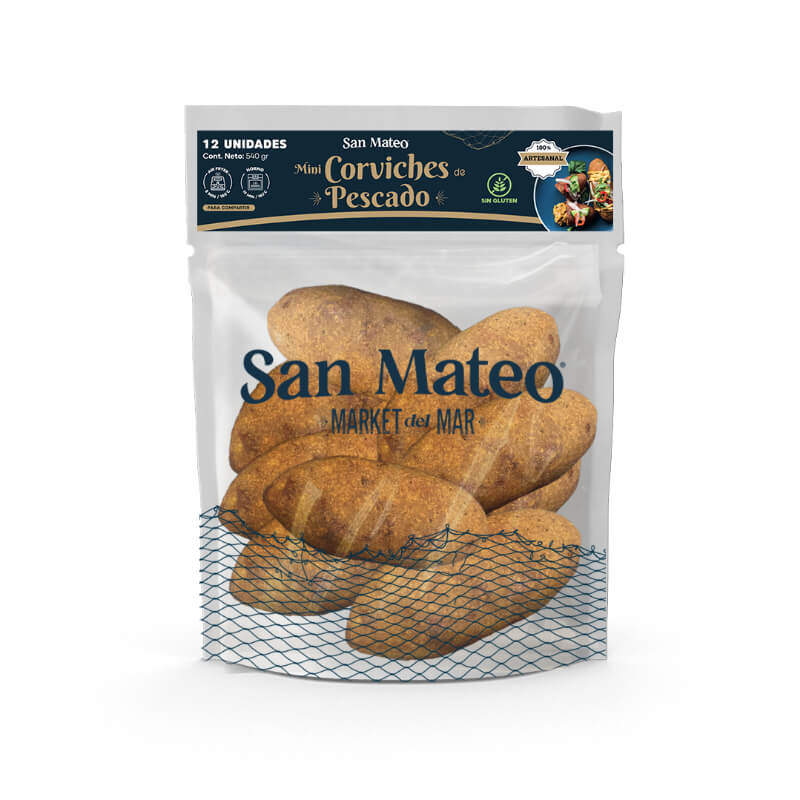 Mini corviches de pescado