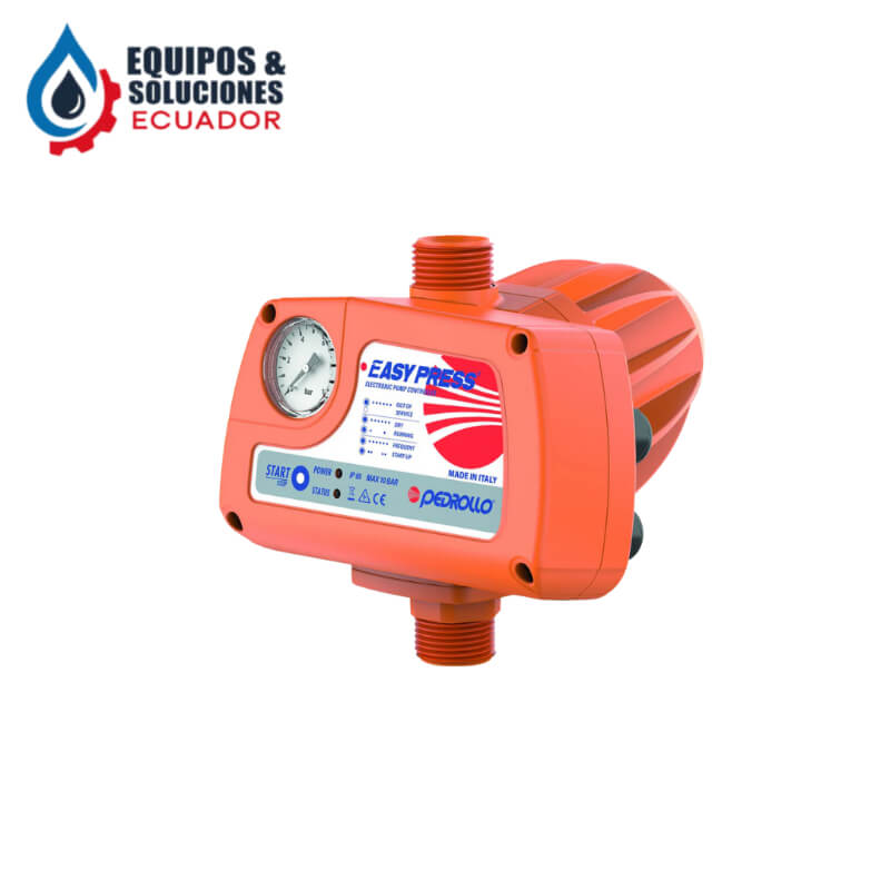 Regulador Electrónico de Presión EASYPEWAA 1a/2 – 220 V con Presión de Arranque 2.2 bar | Pedrollo | Equipos & Soluciones Ecuador